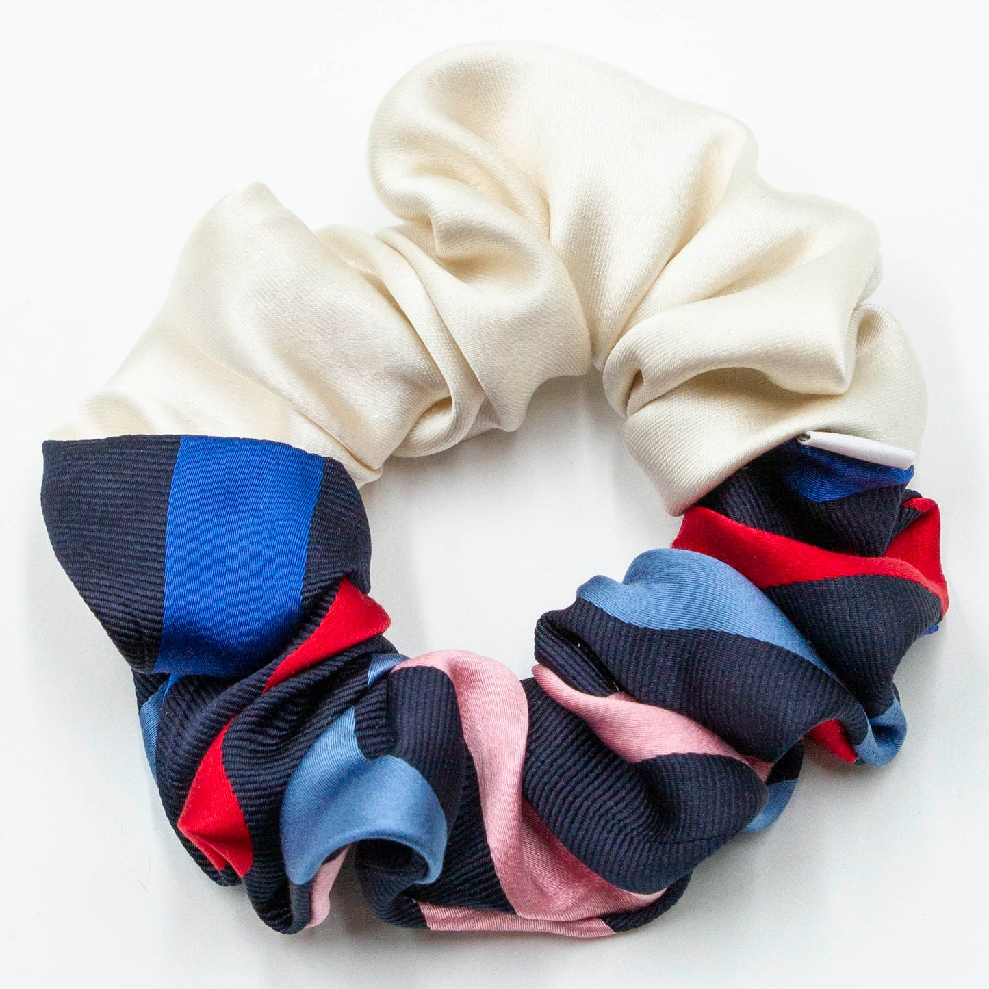Colorblock scrunchie Vrolijke Vinny