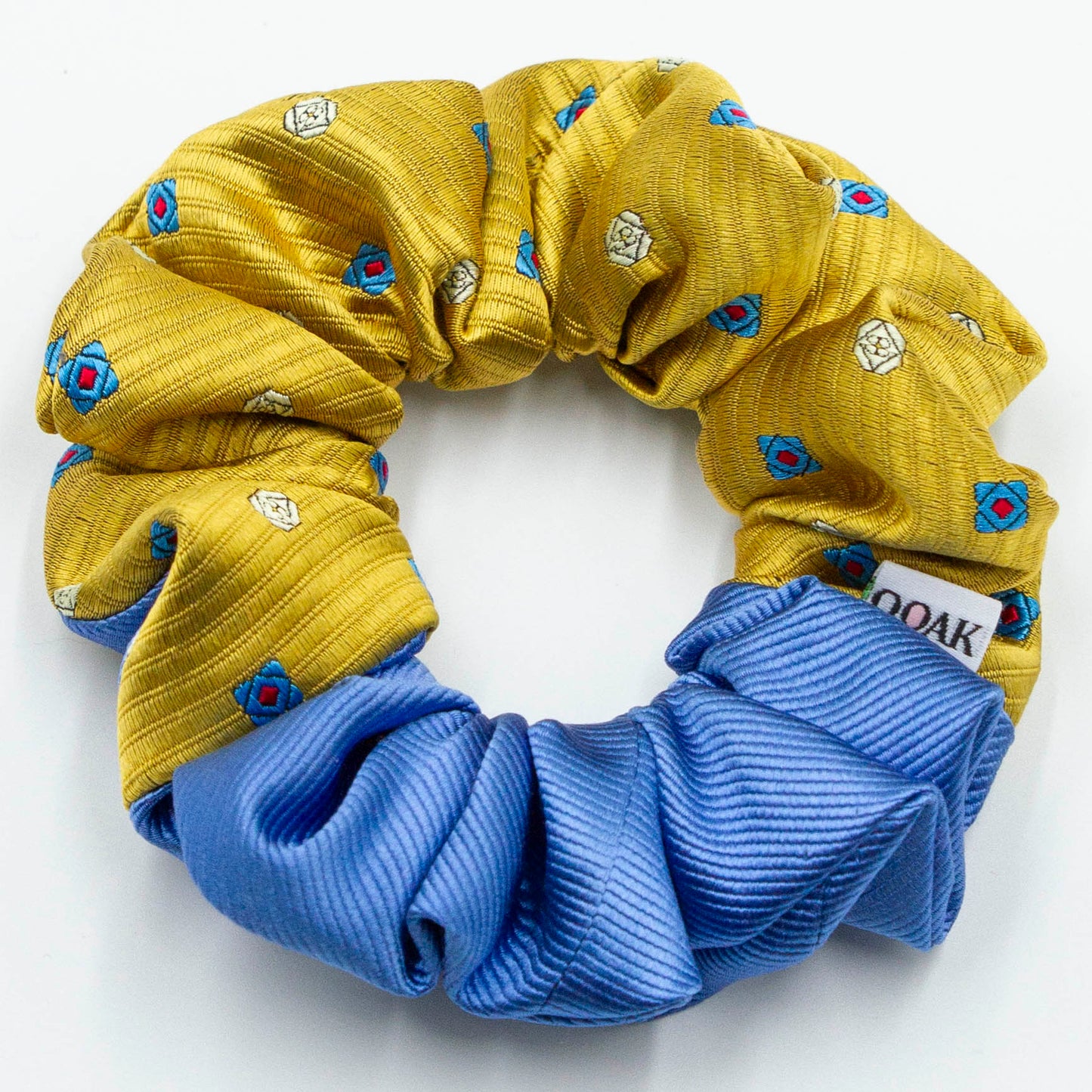 Colorblock scrunchie Zonnige Ziggy
