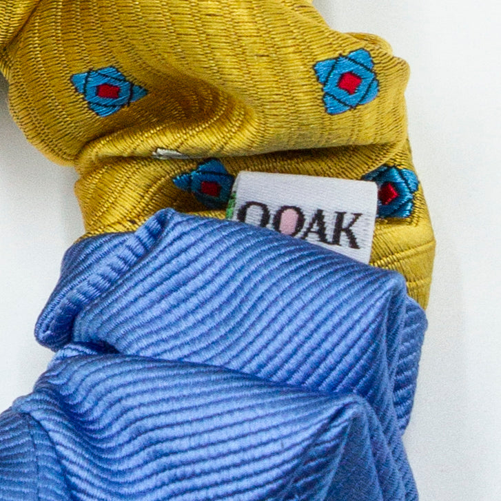 Colorblock scrunchie Zonnige Ziggy