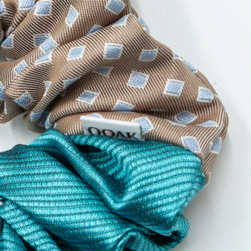 Colorblock scrunchie Barry Beach