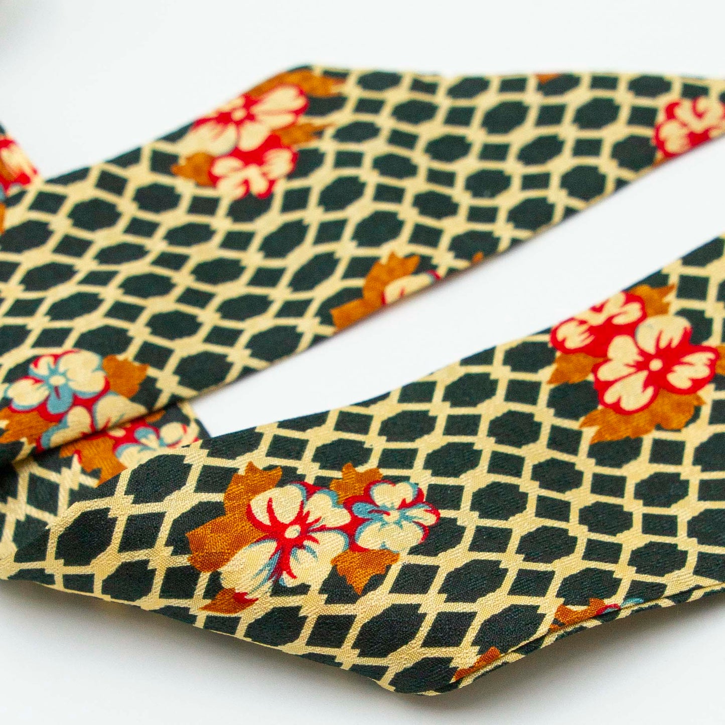 Scrunchie met lint Fleurige Flo