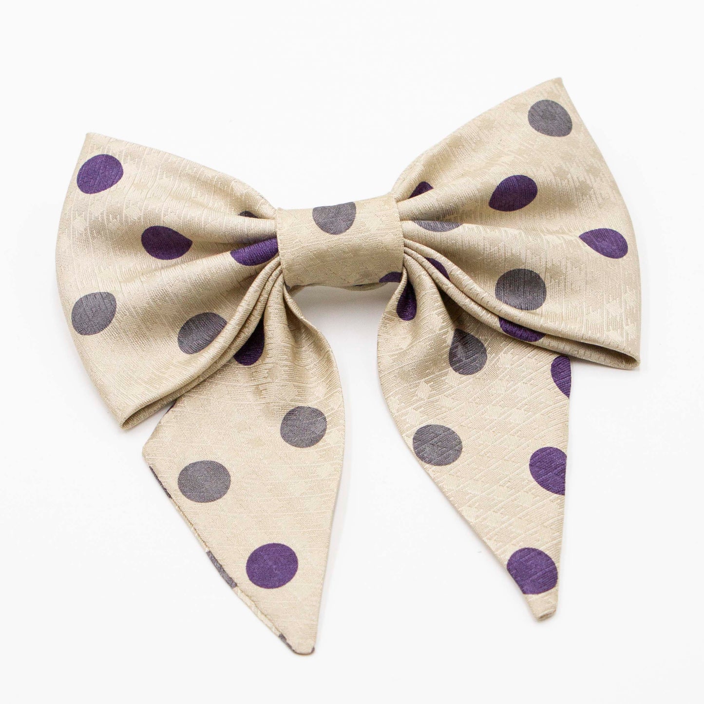 Hair bow with ribbon David Dot