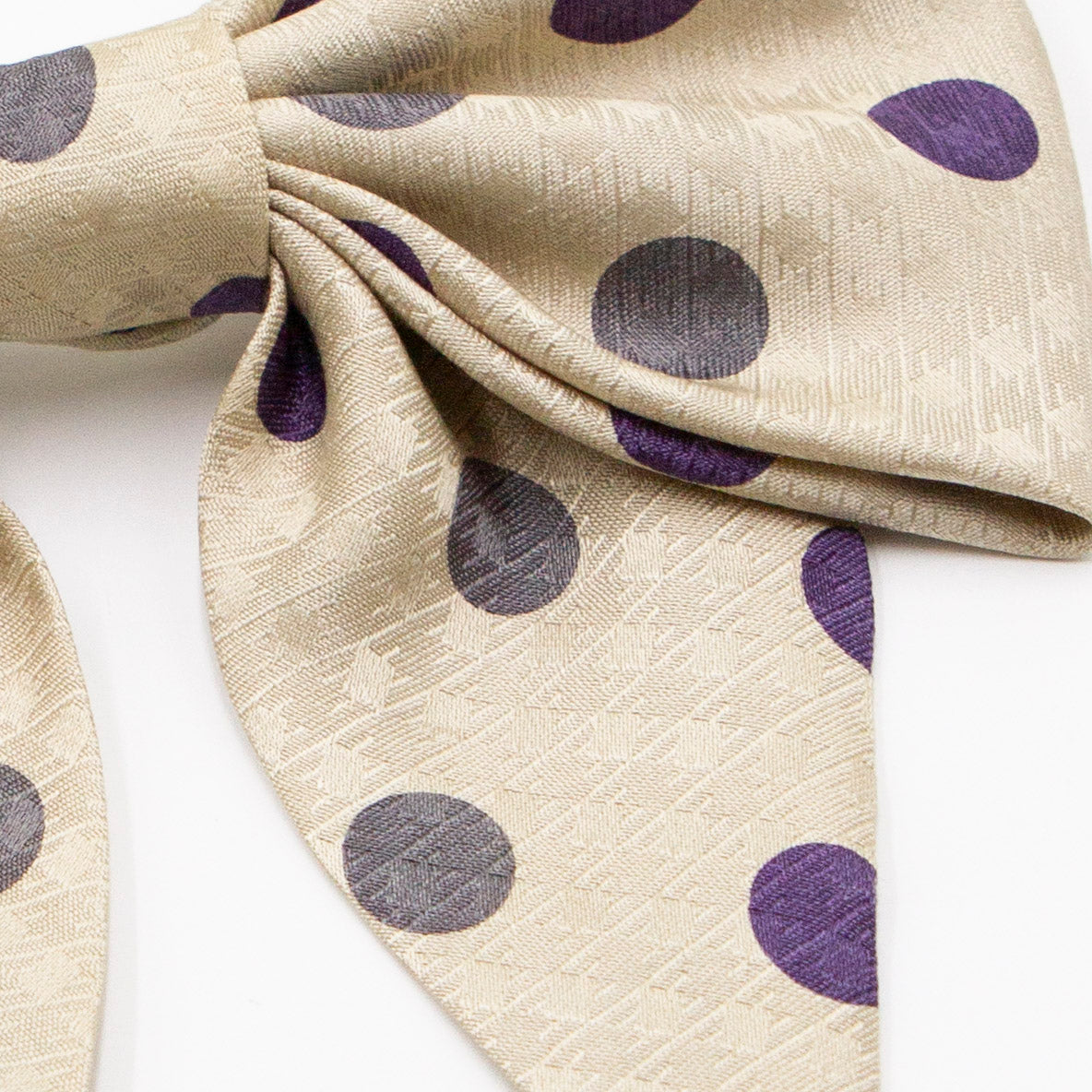 Hair bow with ribbon David Dot