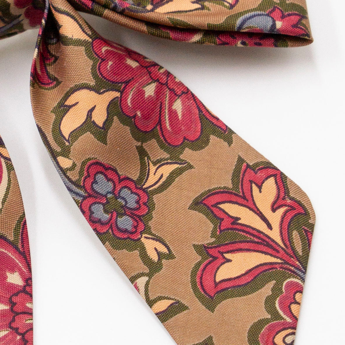 Hair bow with ribbon Floris Flower