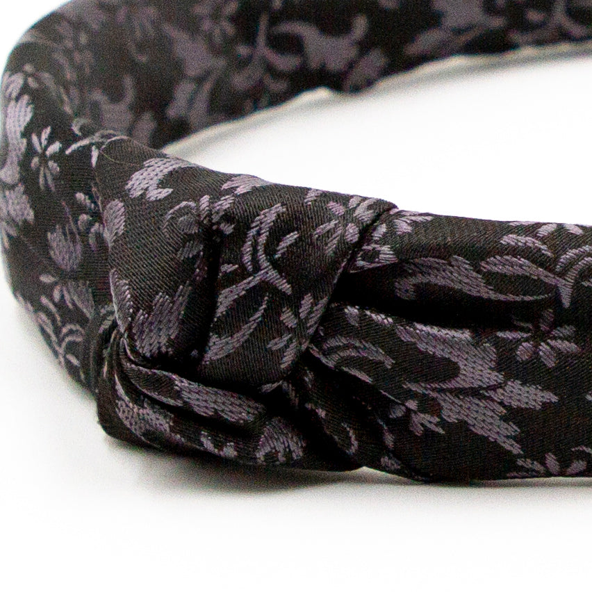 Black Bill – Diadeem haarband met knoop