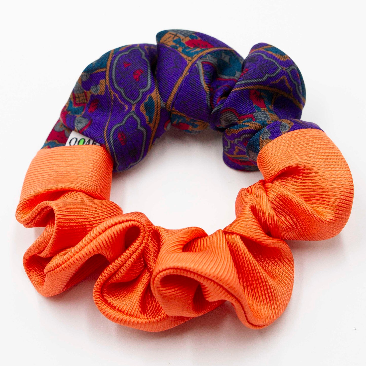 Colorblock scrunchie Kareltje Knal