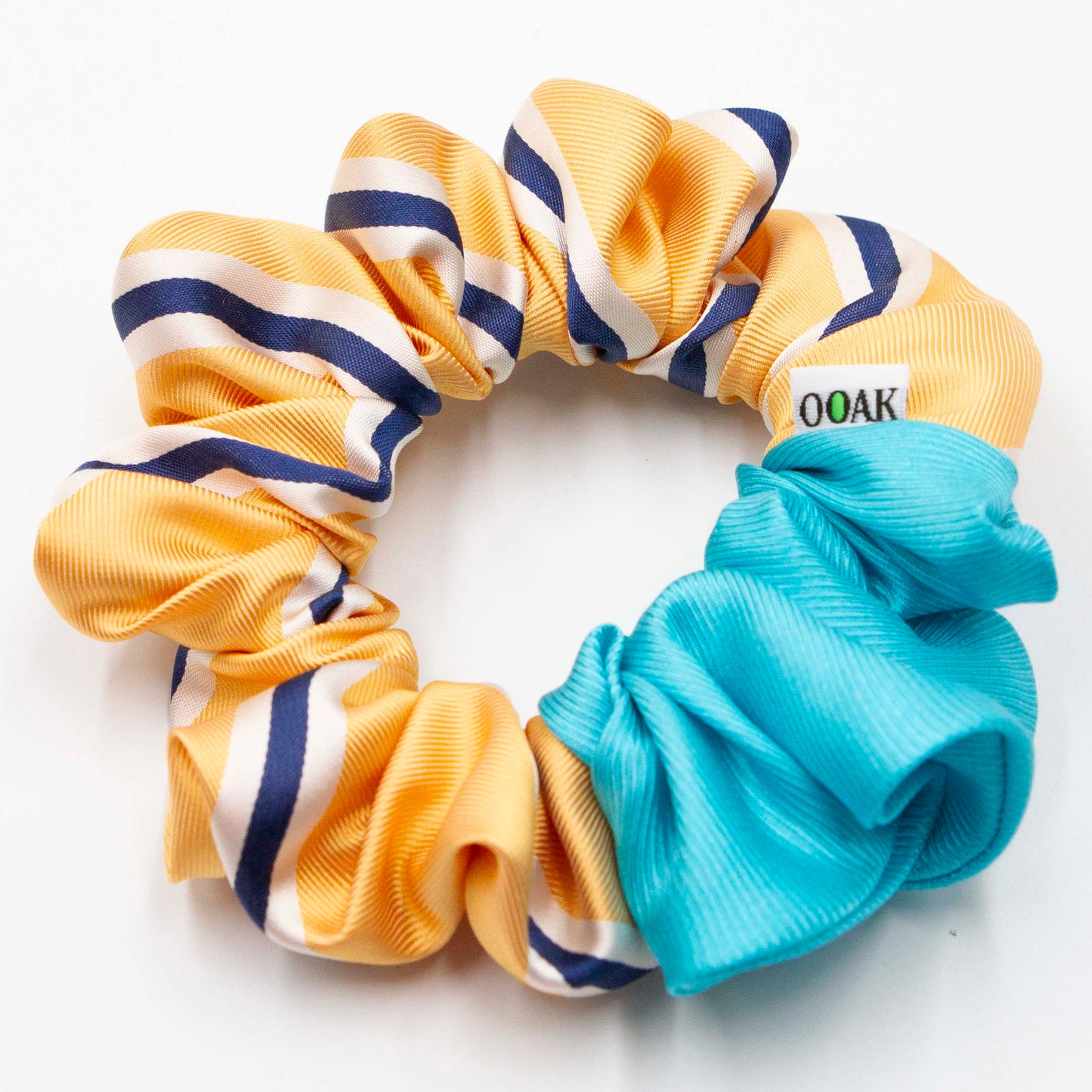 Colorblock scrunchie Zonnige Sonny