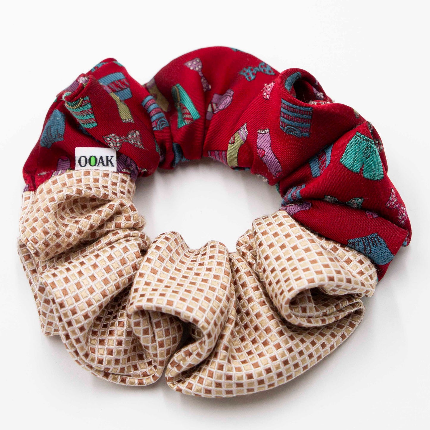 Colorblock scrunchie Fons Fashion