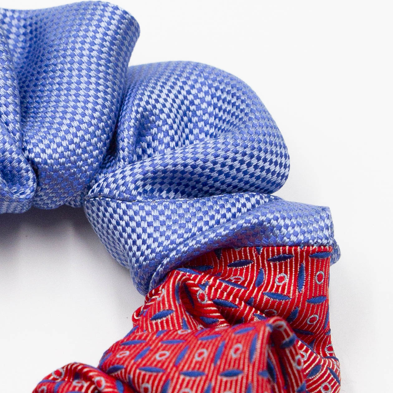 Colorblock scrunchie Vrolijke Vos