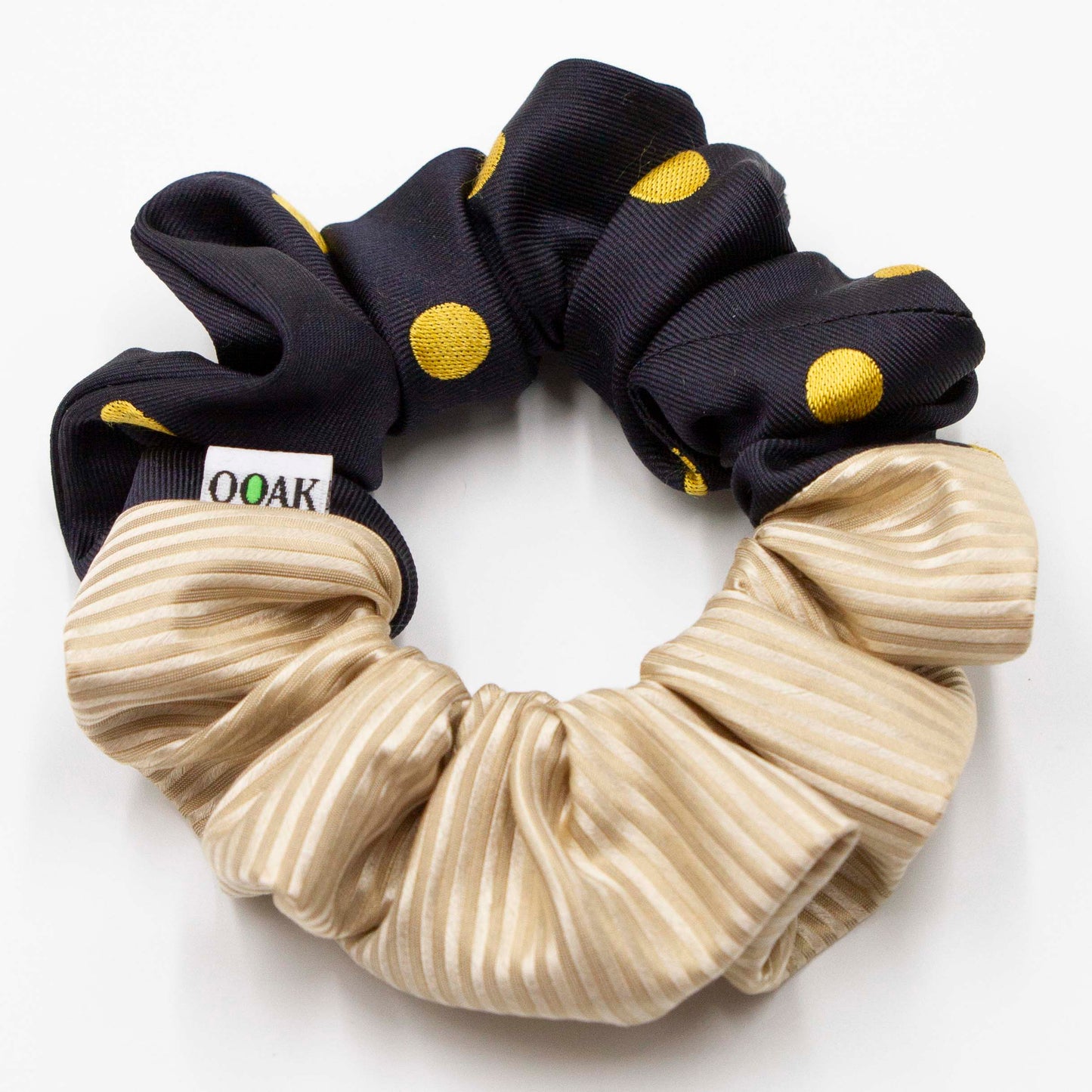 Colorblock scrunchie Steef Stippel