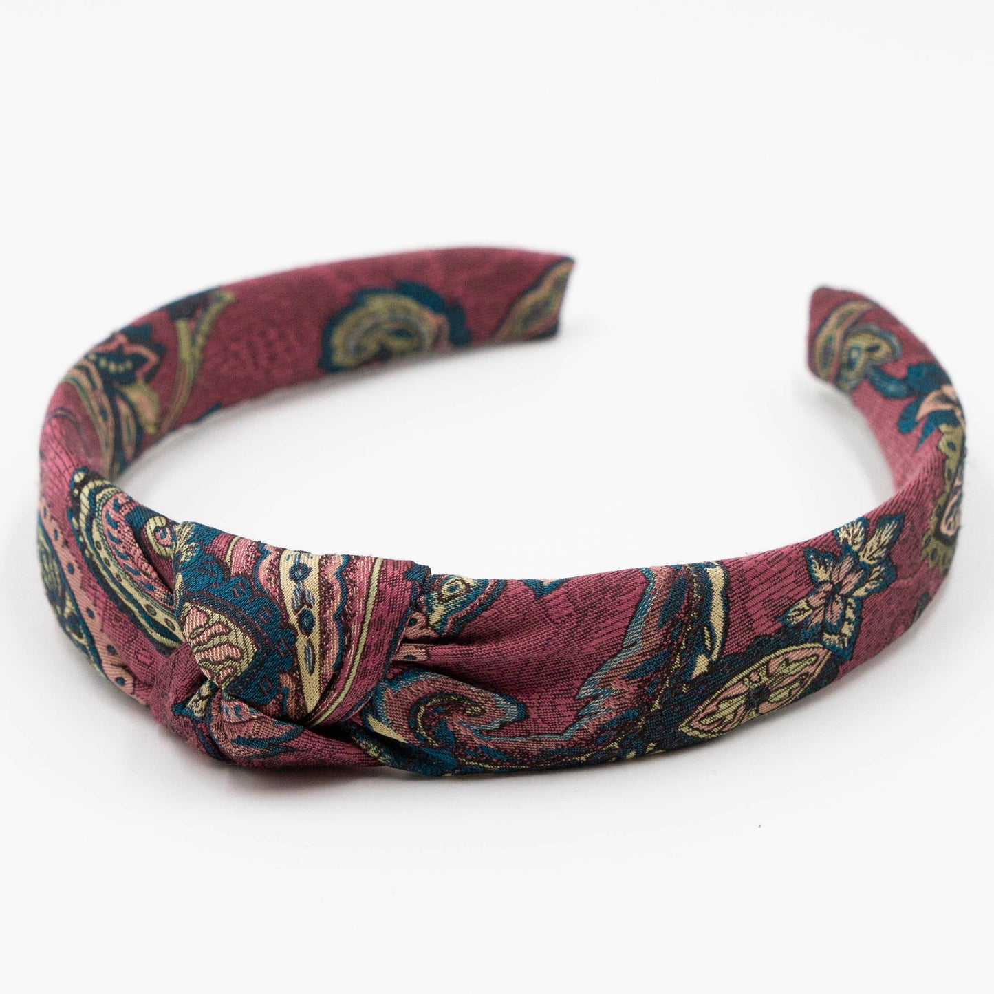 Paultje Paisley – Diadeem haarband met knoop