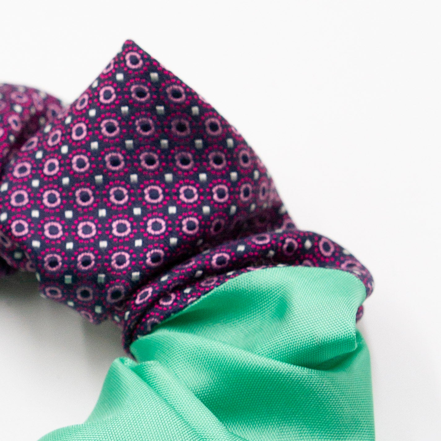 Colorblock scrunchie Danny Disco