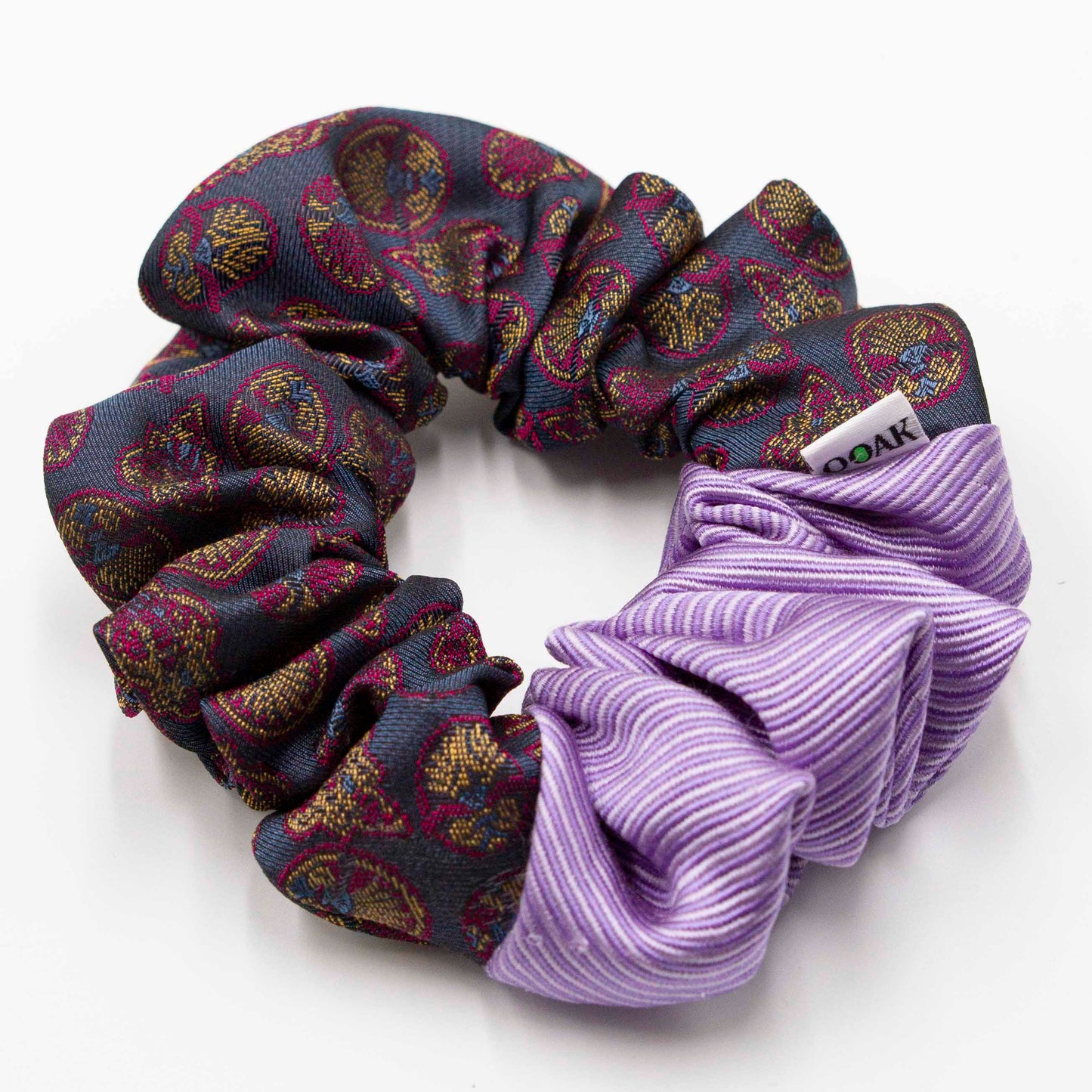 Colorblock scrunchie Sierlijke Siep