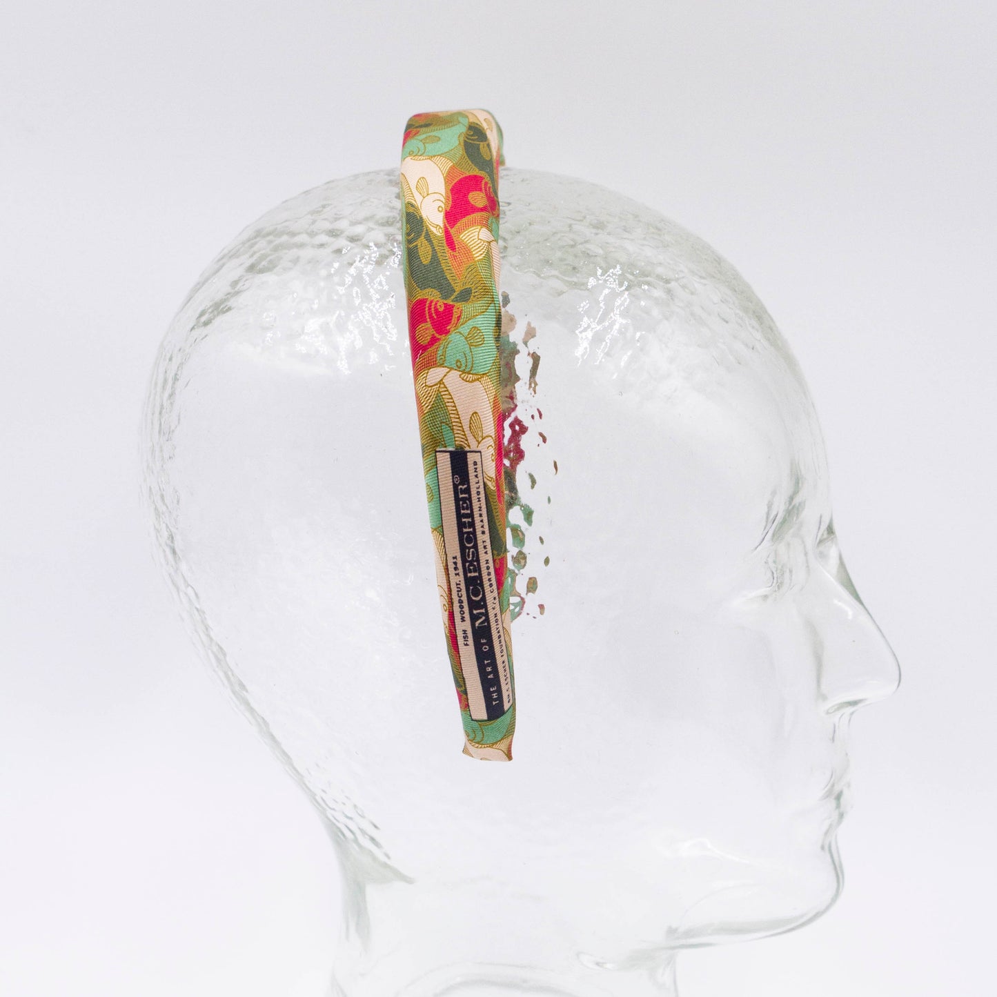 Pink & Green M.C. Escher – Art diadeem haarband