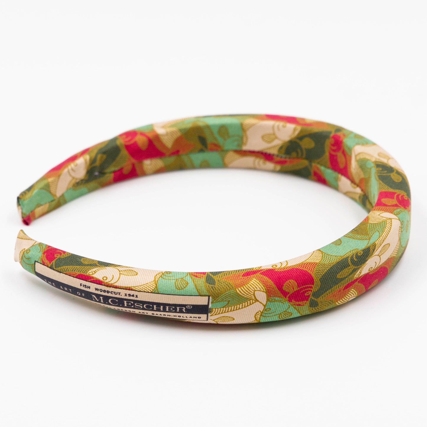 Pink & Green M.C. Escher – Art diadeem haarband