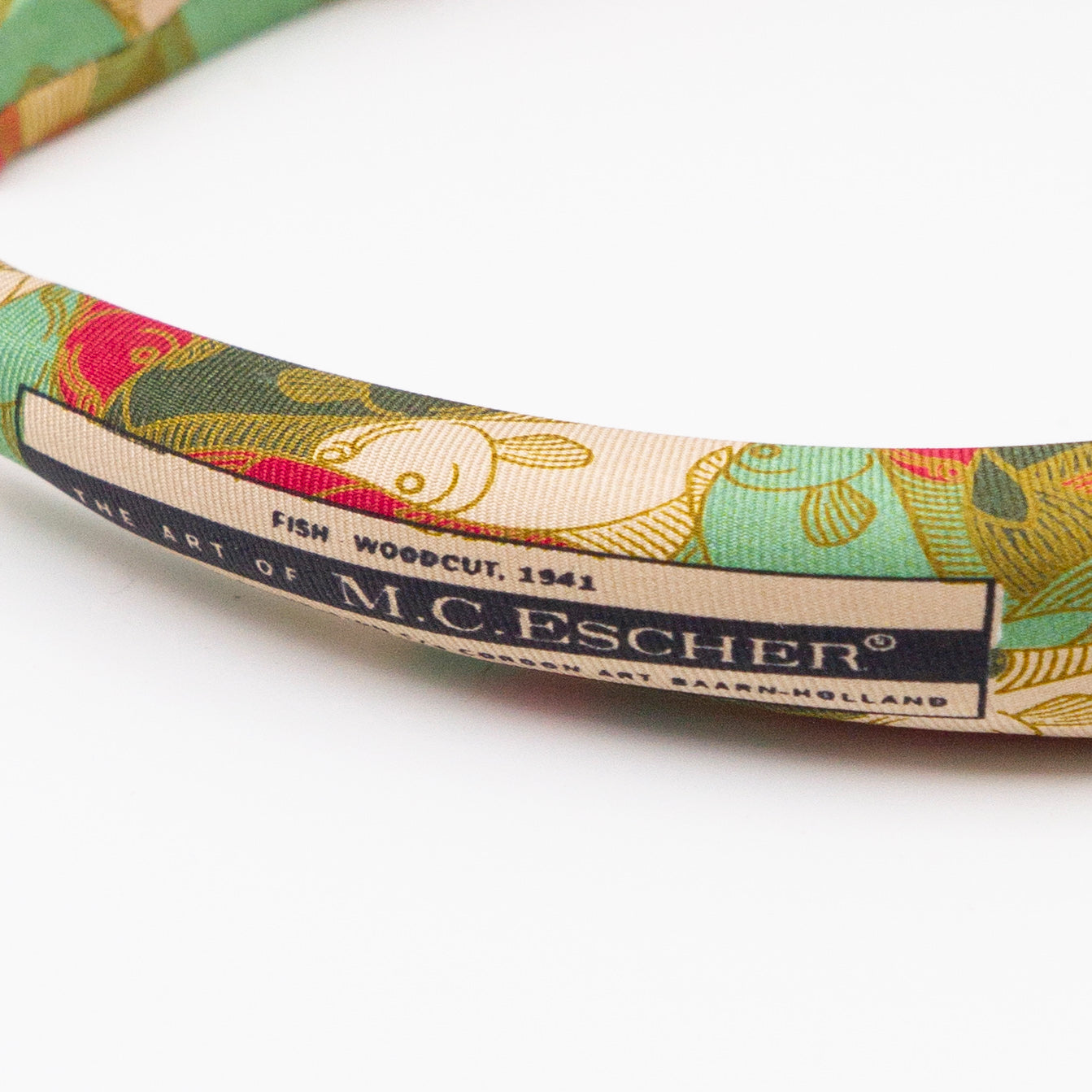Pink & Green M.C. Escher – Art diadeem haarband