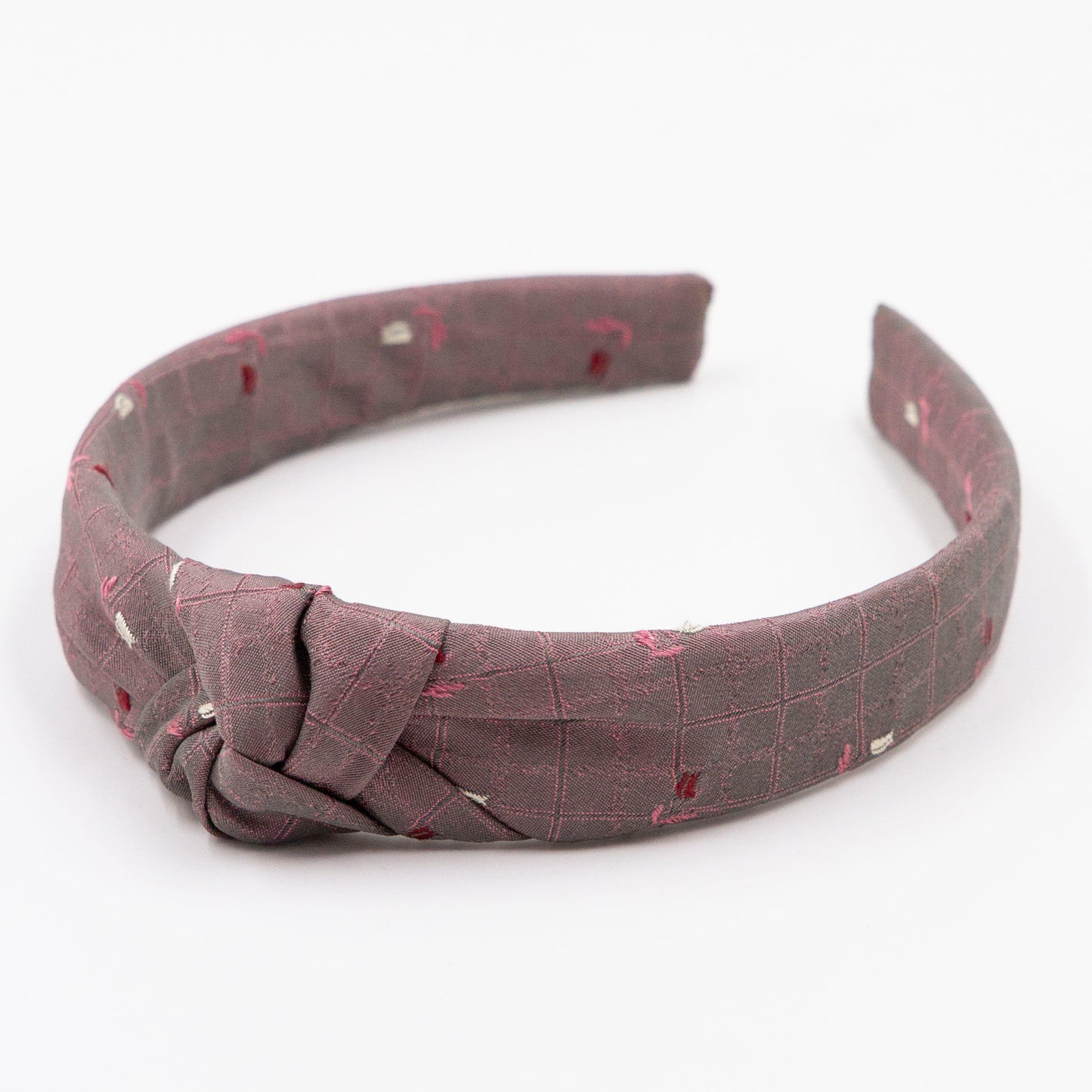 Moos Mauve – Diadeem haarband met knoop