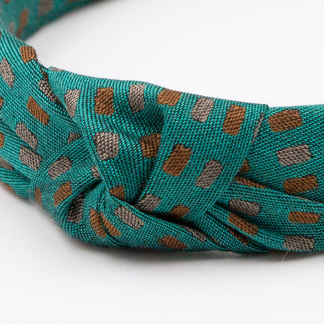 Dean Green – Diadeem haarband met knoop