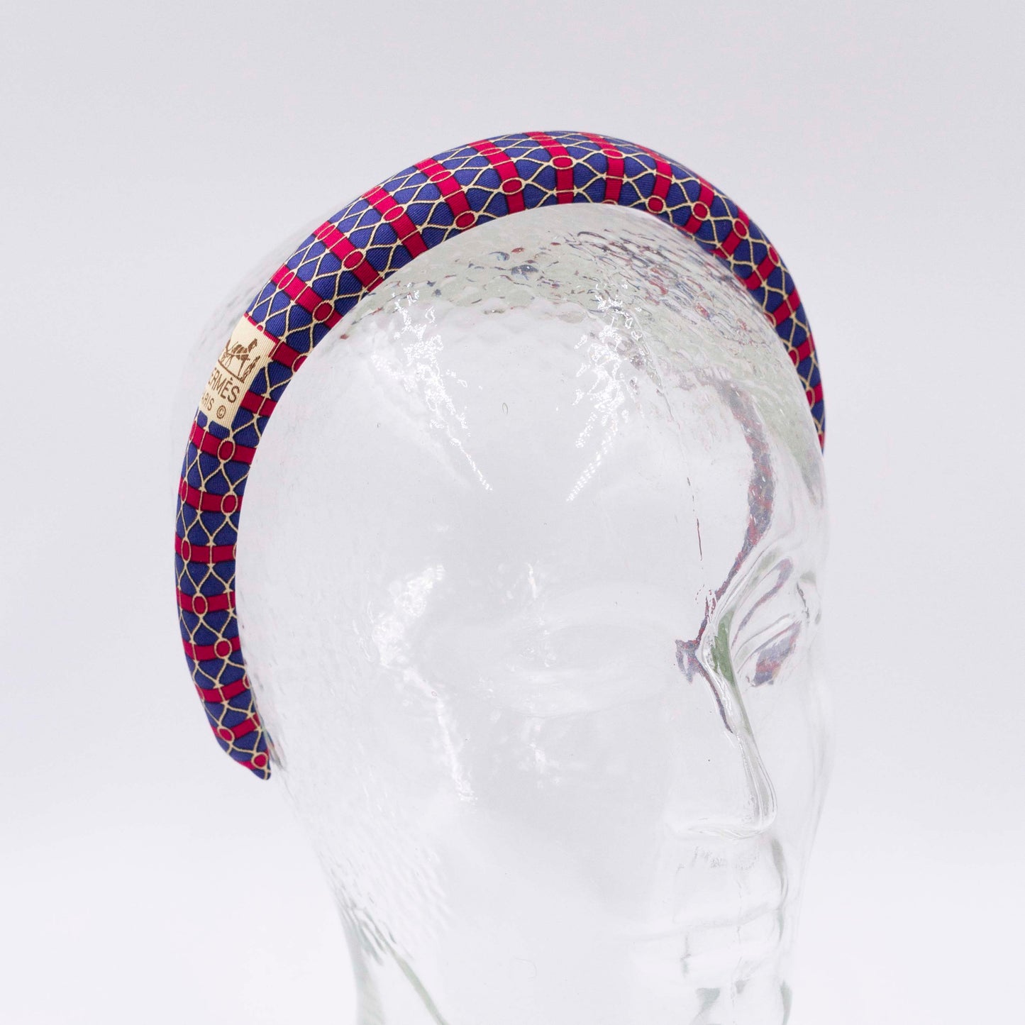 Blue Hermès – Designer diadeem haarband