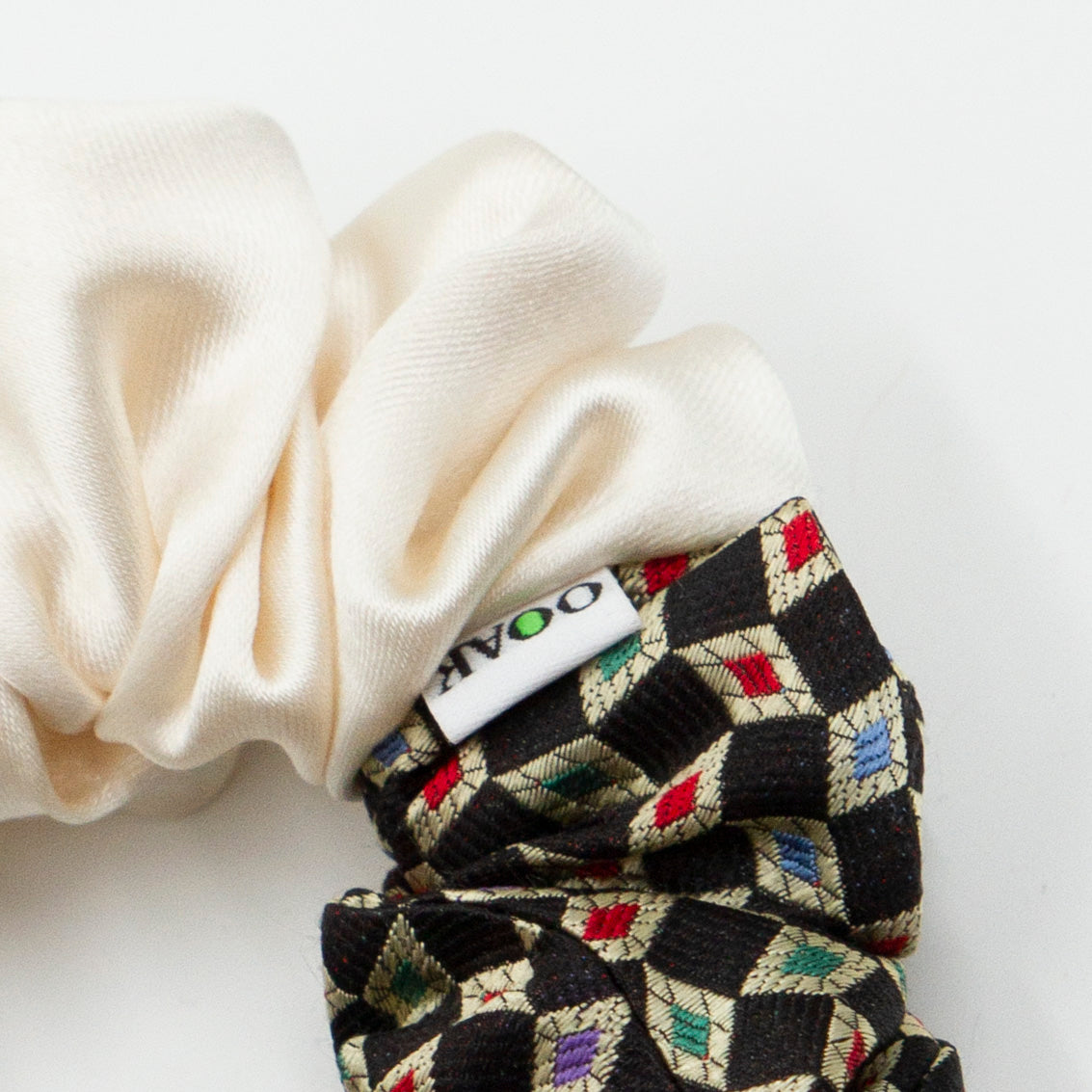 Colorblock scrunchie Donny Diamant