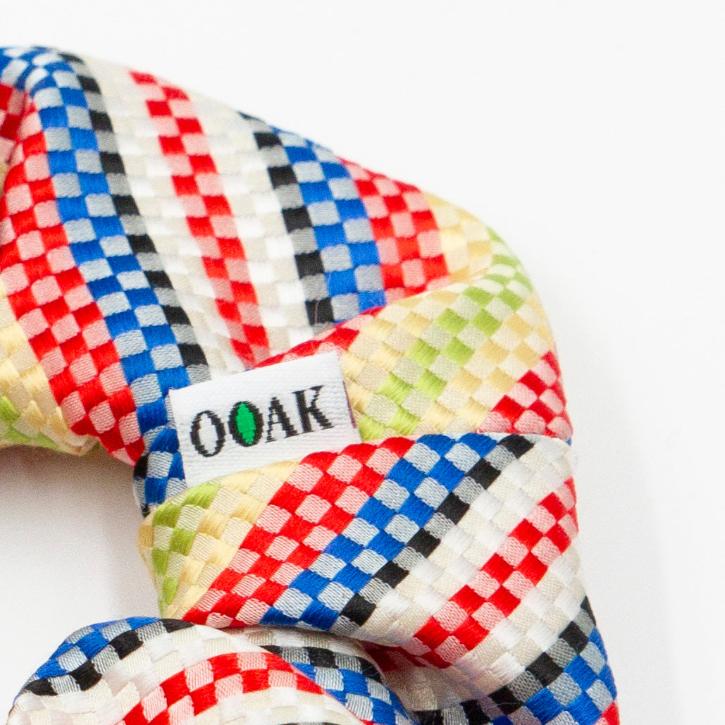 Scrunchie Ziggy Candy Cane