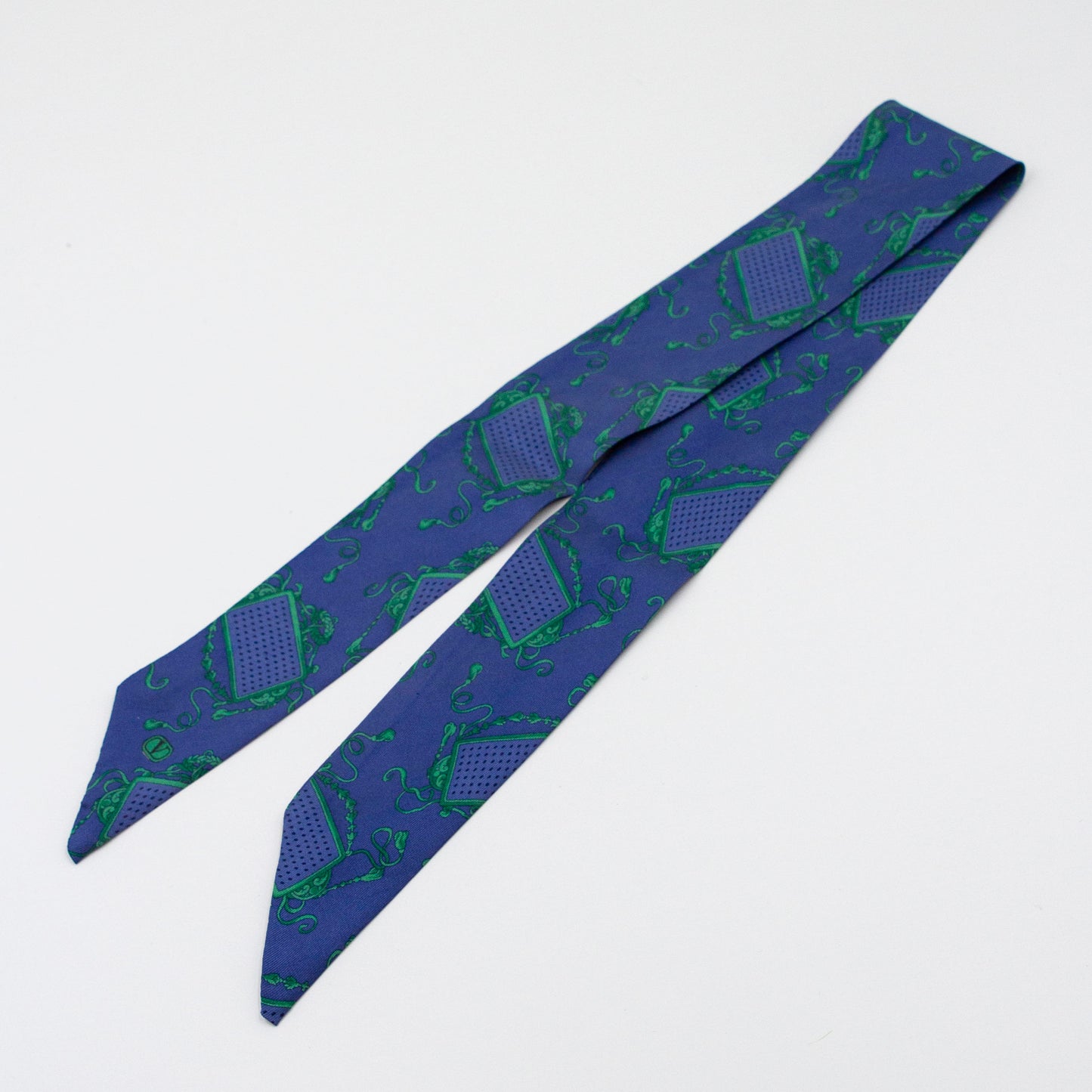 Twilly scarf – Path Paisley