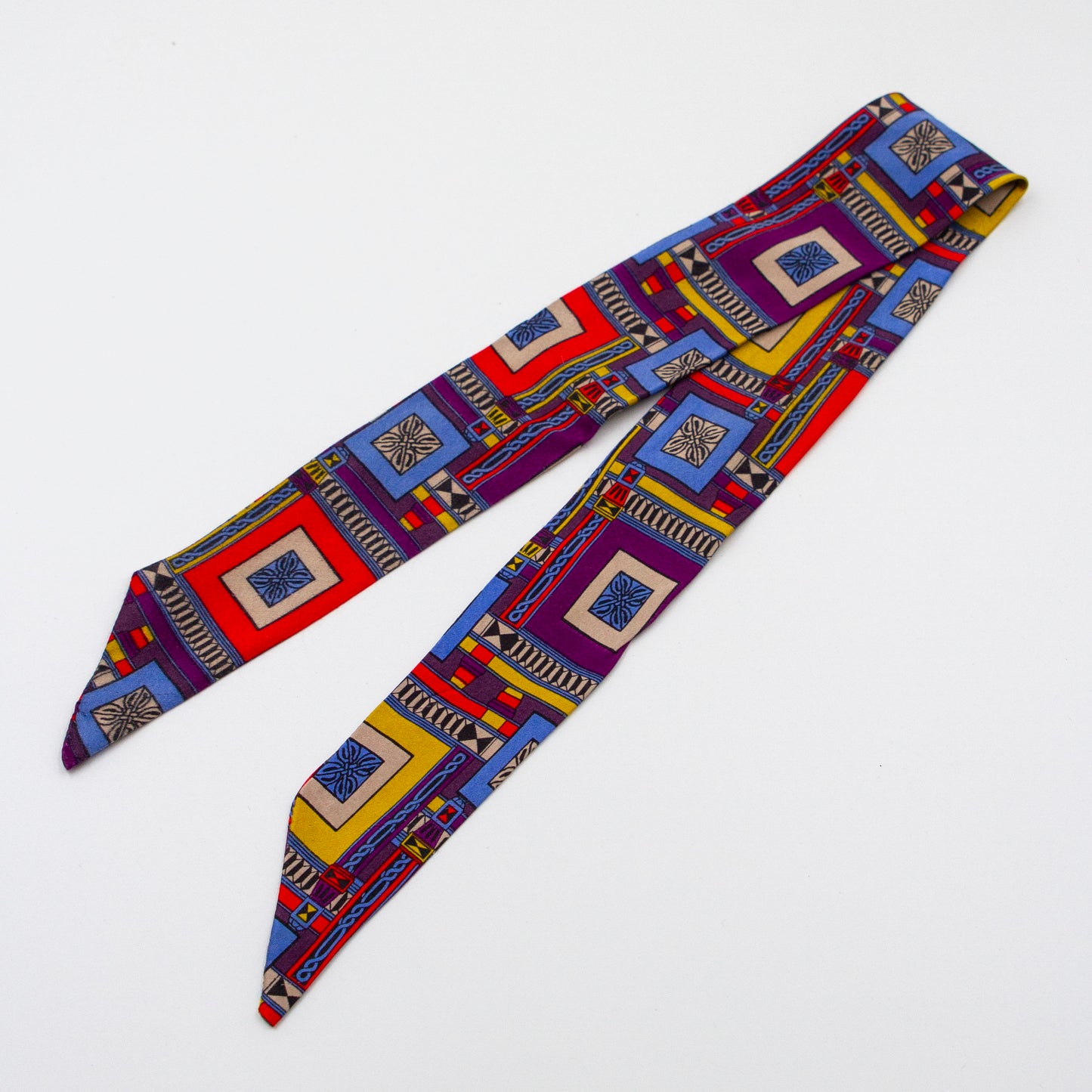 Twilly scarf – Path Paisley