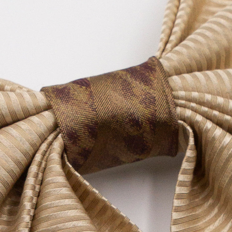 Haarstrik met lint Leo Leopard