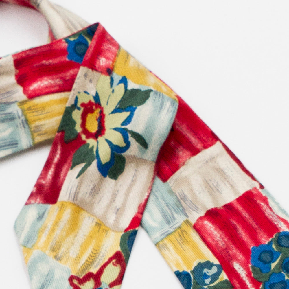 Scrunchie with ribbon Happy Victorius