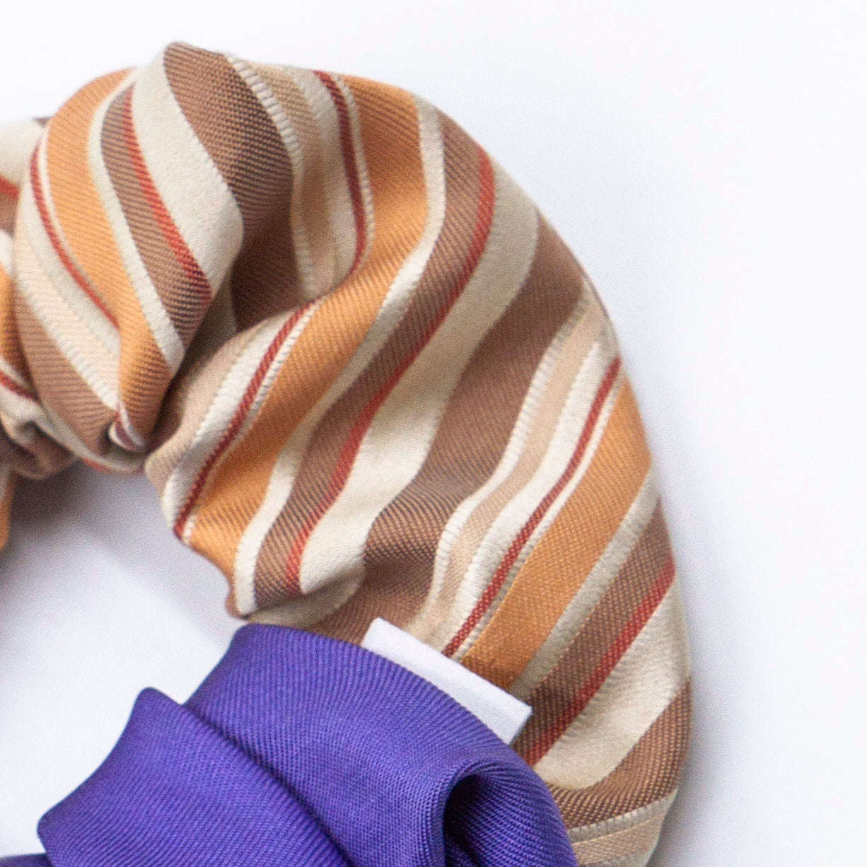 Colorblock scrunchie Ollie Orange