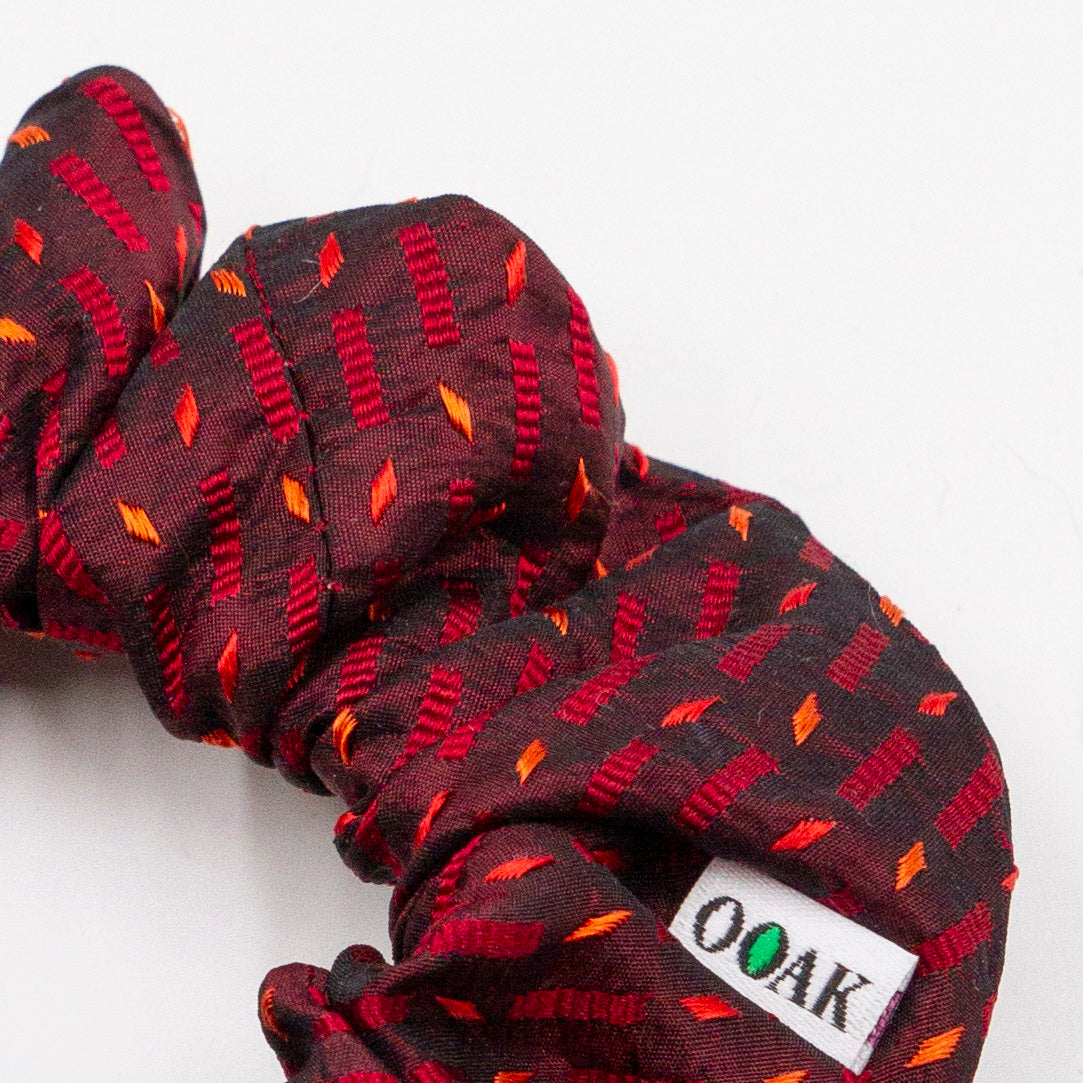 Scrunchie Ziggy Candy Cane