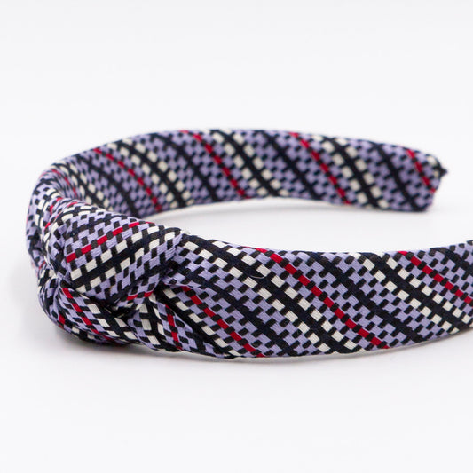 Path Purple – Tiara Headband with Knot