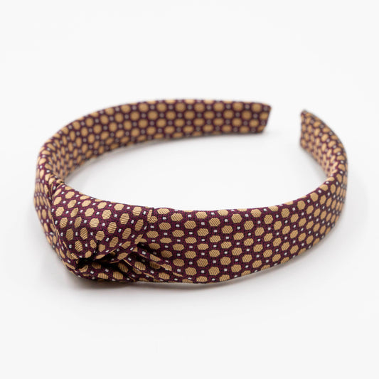 Path Purple – Tiara Headband with Knot