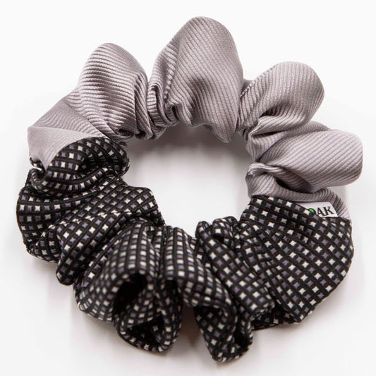 Colorblock scrunchie Ziggy Black