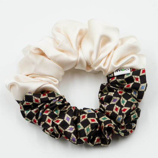 Colorblock scrunchie Donny Diamant