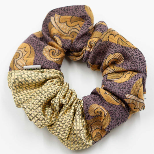 Colorblock scrunchie William Warm