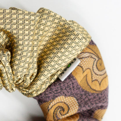 Colorblock scrunchie William Warm