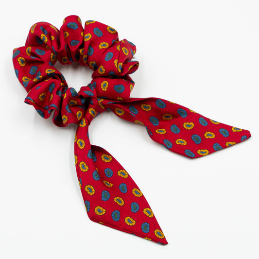 Scrunchie with ribbon Happy Victorius