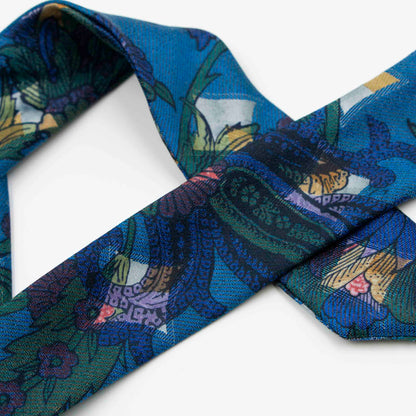 Scrunchie met lint Bertje Blauw