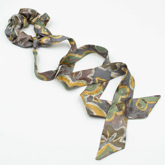 Scrunchie met lint Gerrit Grey