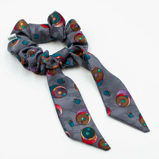 Scrunchie with ribbon Happy Victorius