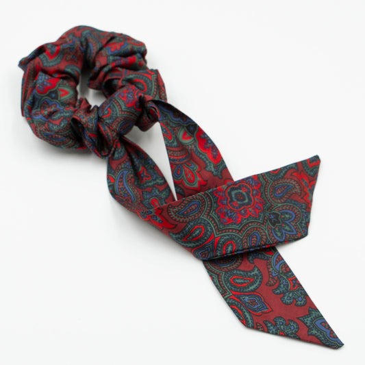 Scrunchie with ribbon Happy Victorius