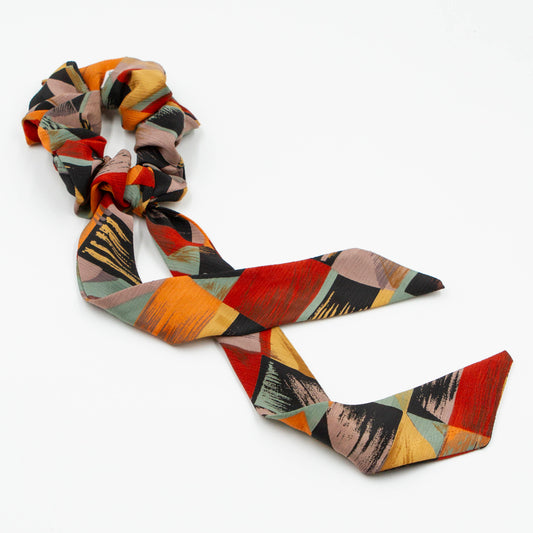 Scrunchie with ribbon Happy Victorius