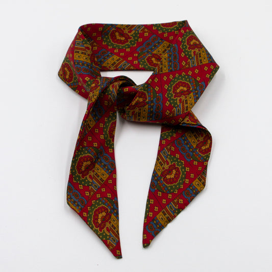 Twilly scarf – Path Paisley