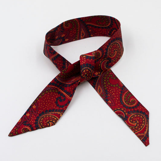 Twilly scarf – Path Paisley
