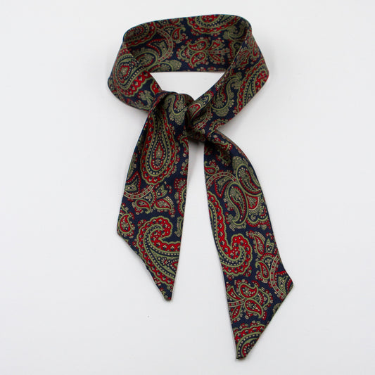 Twilly scarf – Path Paisley