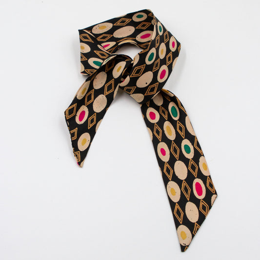 Twilly scarf – Path Paisley