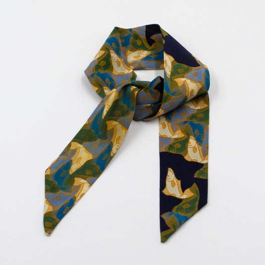 Twilly scarf – Path Paisley