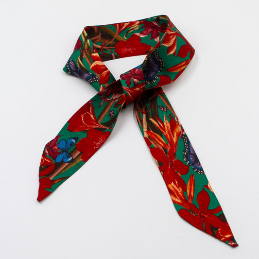 Twilly scarf – Path Paisley