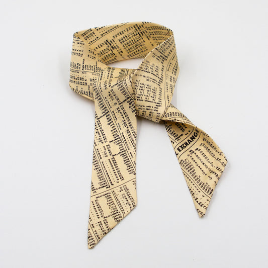 Twilly scarf – Path Paisley